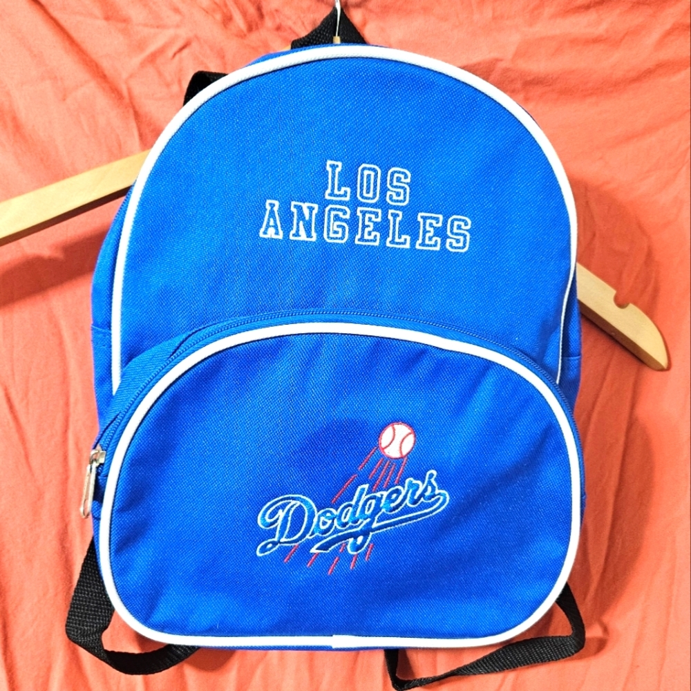 Vintage Genuine Merchandise MLB Dodgers Baseball Backpack NWT